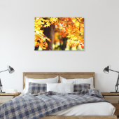 Autumn Leaves Canvas Afdruk (Insitu (Slaapkamer))
