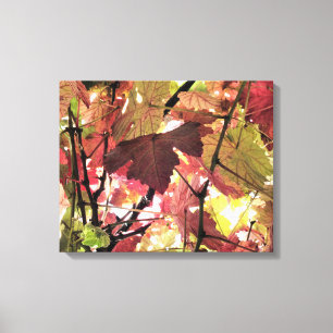 AUTUMN LEAVES CANVAS AFDRUK
