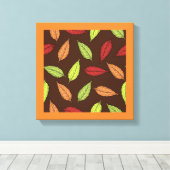 AUTUMN LEAVES CANVAS AFDRUK (Insitu (Houten vloer))