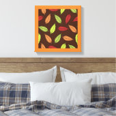 AUTUMN LEAVES CANVAS AFDRUK (Insitu (Slaapkamer))