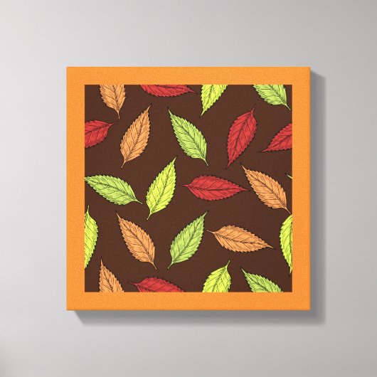 AUTUMN LEAVES CANVAS AFDRUK (Voorkant)