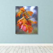 Autumn Leaves Canvas Afdruk (Insitu (Houten vloer))