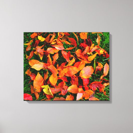 Autumn Leaves Canvas Print (Voorkant)