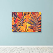 Autumn Leaves Canvas Print (Insitu (Houten vloer))