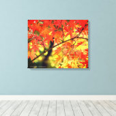 Autumn Leaves [Canvas Print] Canvas Afdruk (Insitu (Houten vloer))