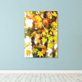 Autumn Leaves [Canvas Print] Canvas Afdruk (Insitu (Houten vloer))