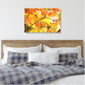 Autumn Leaves [Canvas Print] Canvas Afdruk (Insitu (Slaapkamer))