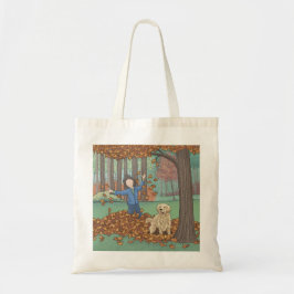 Autumn Leaves Canvas tas