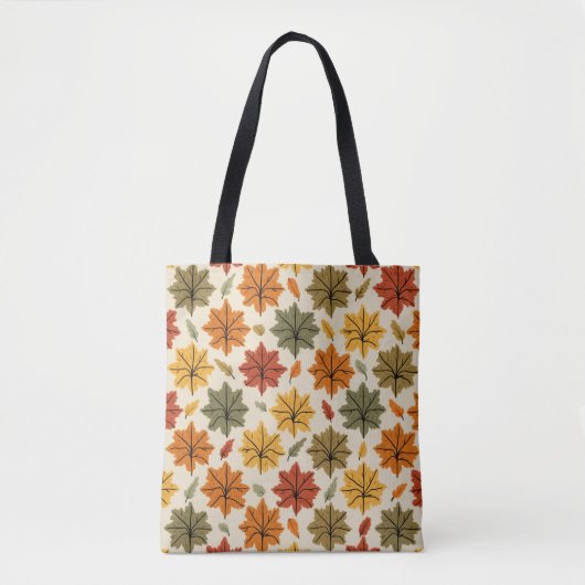 Autumn Leaves Canvas tas (Voorkant)