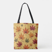 Autumn Leaves Canvas tas (Achterkant)