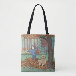 Autumn Leaves Canvas tas