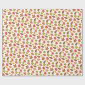 Autumn Leaves Colorful Pattern Cadeaupapier (Vlak)