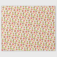 Autumn Leaves Colorful Pattern