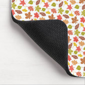 Autumn Leaves Colorful Pattern Muismat (Hoek)