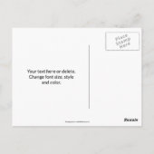 Autumn Leaves Cows Pasture Photography Briefkaart (Achterkant)