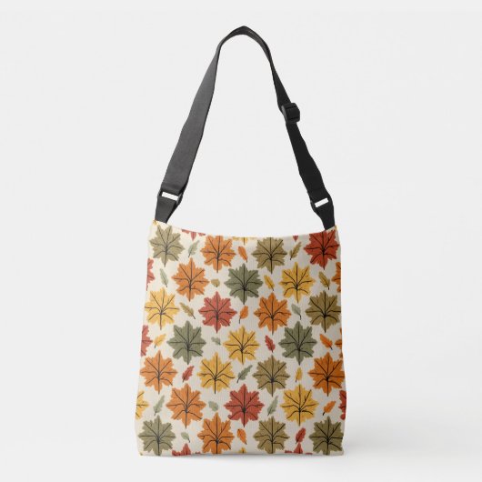 Autumn Leaves Cross Body Bag Crossbody Tas (Voorkant)