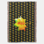 Autumn Leaves Deken (Voorkant Verticaal)