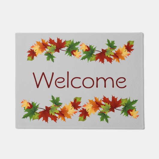 Autumn Leaves Deurmat (Voorkant)