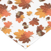 Autumn Leaves en Acorns Korte Tafelloper (Hoek)