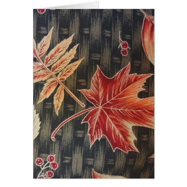 Autumn Leaves en Basketweve (Voorkant)