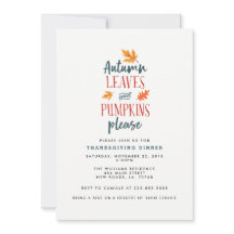 Autumn Leaves en Pumpkins Alsjeblieft