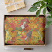 Autumn Leaves en Wilde Forest paddenstoelen Tissuepapier (Geschenk)