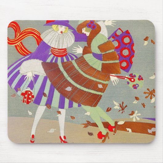 AUTUMN LEAVES EN WIND-/MODE-KOSTUMONTWERPER MUISMAT (Voorkant)