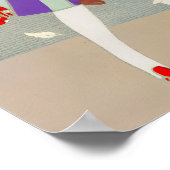 AUTUMN LEAVES EN WIND-/MODE-KOSTUMONTWERPER POSTER (Hoek)