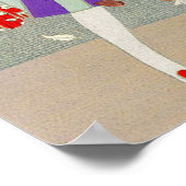 AUTUMN LEAVES EN WIND-/MODE-KOSTUMONTWERPER POSTER (Hoek)