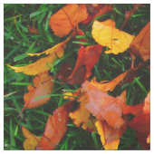Autumn Leaves Fabric Stof (Swatch)