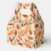 Autumn Leaves Favor Gift Box Bedankdoosjes (Achterkant)