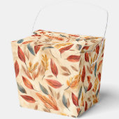 Autumn Leaves Favor Gift Box Bedankdoosjes (Voorkant)