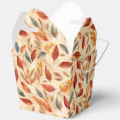 Autumn Leaves Favor Gift Box Bedankdoosjes (Open)