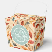 Autumn Leaves Favor Gift Box Bedankdoosjes (Voorkant)