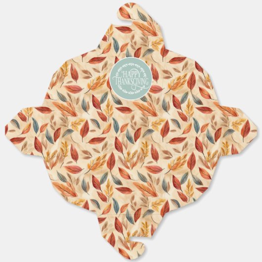 Autumn Leaves Favor Gift Box Bedankdoosjes (Ongevouwen)