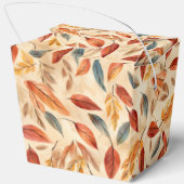 Autumn Leaves Favor Gift Box Bedankdoosjes (Achterkant)