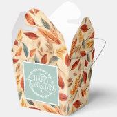Autumn Leaves Favor Gift Box Bedankdoosjes (Open)