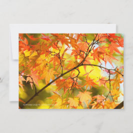 Autumn Leaves [Flat Card] Aankondiging