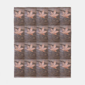 Autumn Leaves Fleece Blanket (Voorkant)