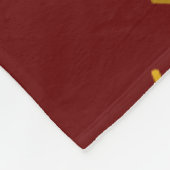 Autumn Leaves Fleece Blanket Deken (Hoek)