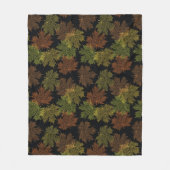 Autumn Leaves Fleece Blanket Deken (Voorkant)