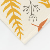 Autumn Leaves Fleece Deken (Hoek)
