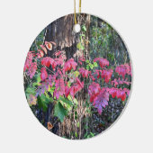 Autumn Leaves Foto Ornament (Links)