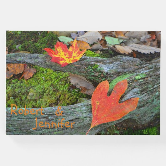 Autumn Leaves Gastenboek (Voorkant)