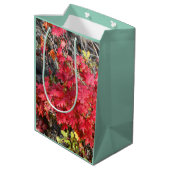 Autumn Leaves Gift Bag Medium Cadeauzakje (Achterkant Gekanteld)
