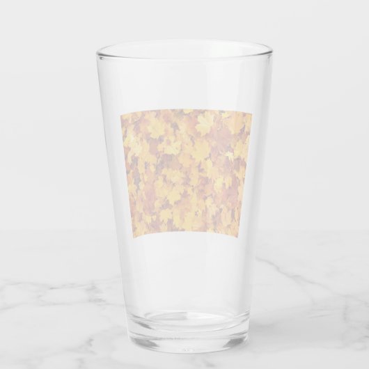 Autumn Leaves Glas (Achterkant)