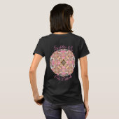 Autumn Leaves Goddess Mandala Art Tanktop Tshirt (Achterkant volledig)