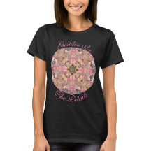 Autumn Leaves Goddess Mandala Art Tanktop Tshirt