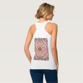 Autumn Leaves Goddess Mandala Art Tanktop Tshirt (Volledige Achterkant)