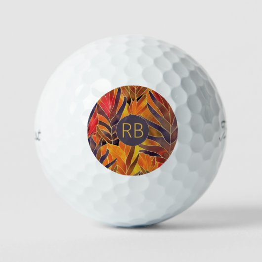 Autumn Leaves Golfballen (Voorkant)